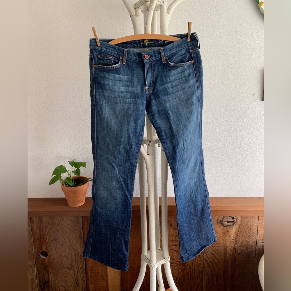 Seven 7 for All Mankind flared jeans, A Pocket, sz 31